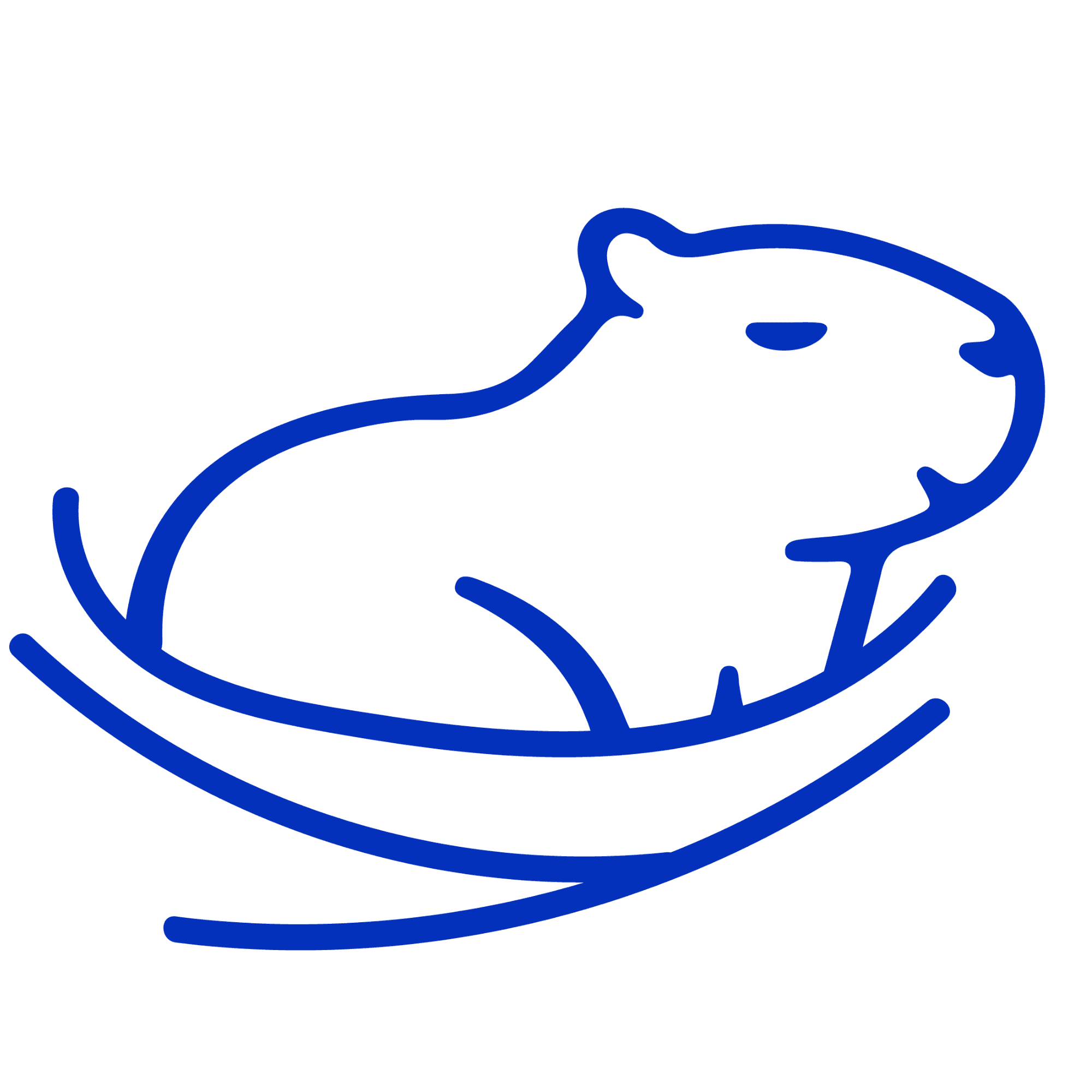 UnivoNest capybara logo
